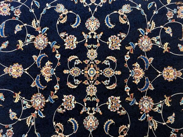 فرش 1000 شانه سرام کد 3093 سرمه ای