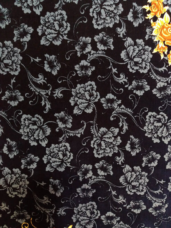 فرش 1200 شانه ستایش گل برجسته (هایبالک) سرمه ای