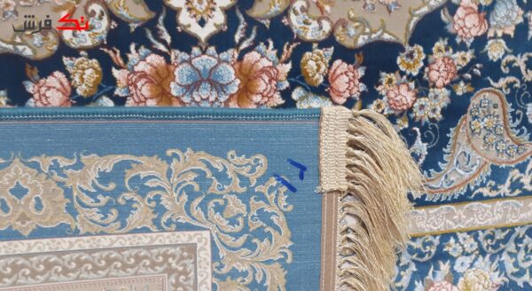 فرش طرح مرجان اطلسی 1200 شانه تراکم 3600 گل برجسته