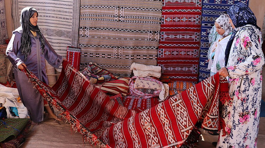 مزایای فرش های مراکشی