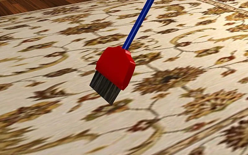 تمیز کردن فرش ابریشمی