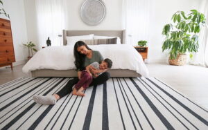 چگونه برای اتاق خواب خود بهترین اندازه فرش را انتخاب کنیم ؟!