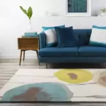 Rug-for-a-blue-sofa-plant-patterns-3