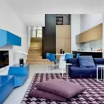 purple-rug-for-blue-couch-1