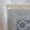 فرش شاهکار صفویه کلکسیون تیتانی کد 6680 زمینه طوسی