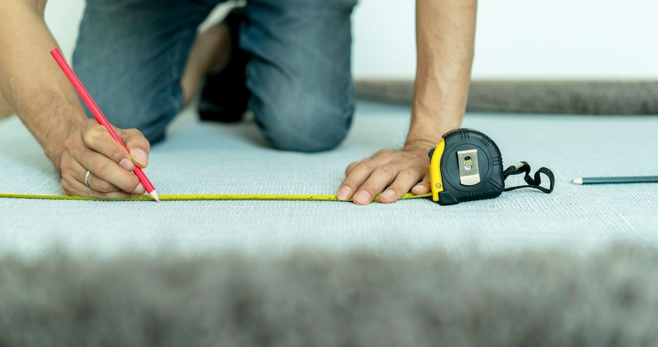 نحوه‌‌ی اندازه‌گیری قسمت‌های مختلف خانه جهت انتخاب فرش مناسب