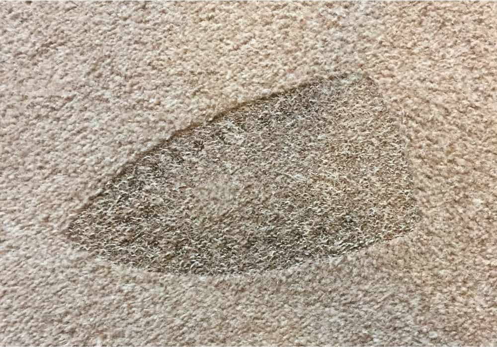 رفع سوختگی فرش با اتو