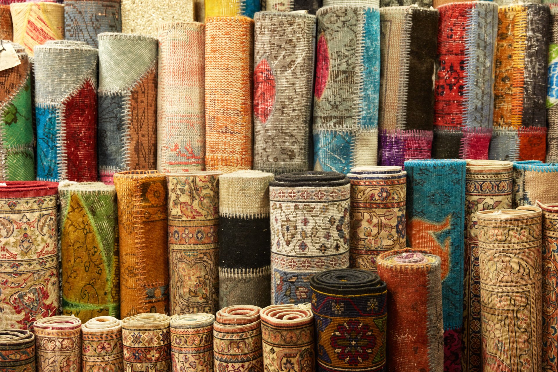 New raw materials of machine carpet